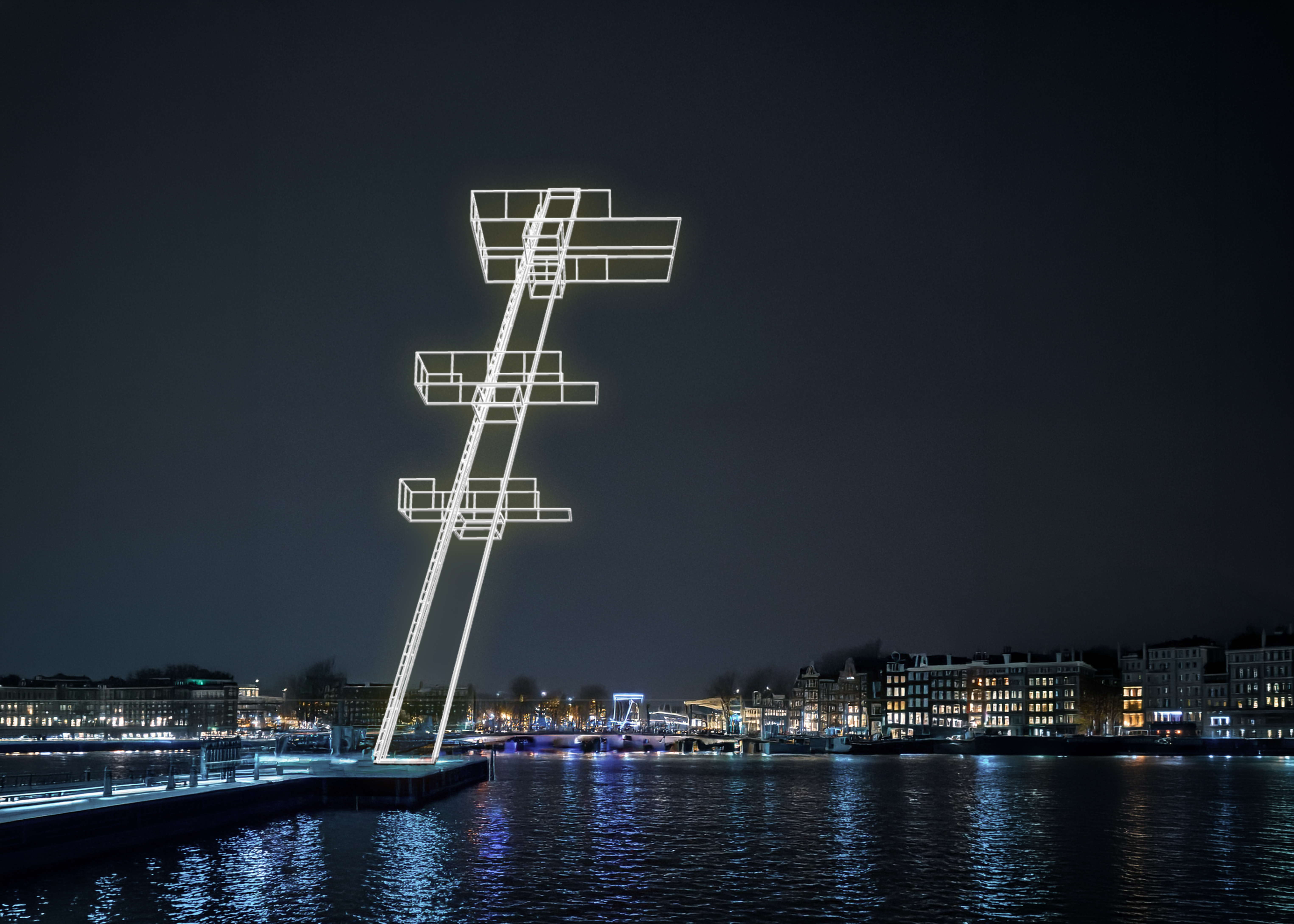 The Leap by Atelier Haute Cuisine — Amsterdam Light Festival Edition 15
