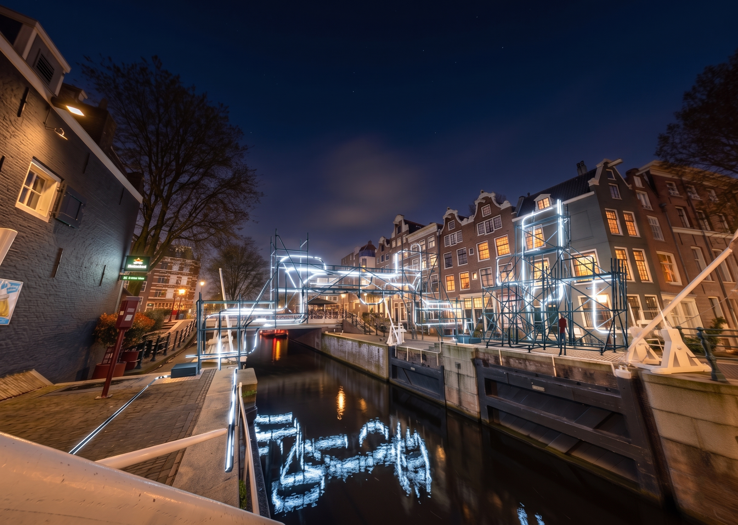 Fragmented Transmission by Ivan Kalinchev — Amsterdam Light Festival Edition 15
